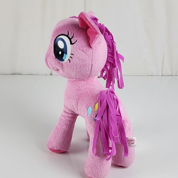 Hasbro 2012 My Little Pony Pinkie Pie 12" Stuffed Animal Pink Plush - Picture 6 of 10